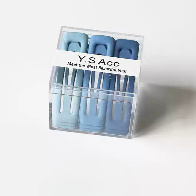 Boxed Hair Clips Women Side BB Clips Trendy New Elegant Hair Accessory Bangs Clips