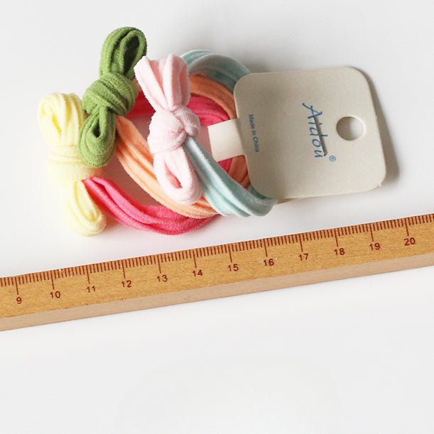 Set Of Three Seamless Hair Ties, Cute And Stylish For Tying Hair