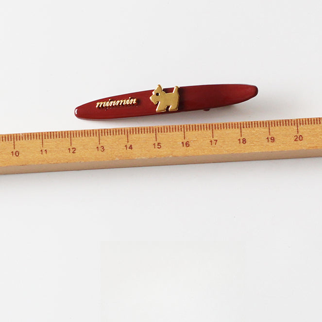 Dog Hair Clip for Women, 2024 New High-end Side Bangs Clip, Forehead Flyaway Clip