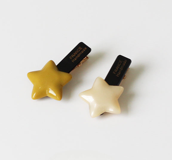 Star Hair Clip for Women, 2024 New High-end Bangs and Side Hair Clip, Stylish Duckbill Hairpin