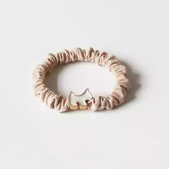Puppy High Ponytail Hair Tie - Simple Elastic Band, High Elasticity Hair Loop for Women, Exquisite Hair Accessory