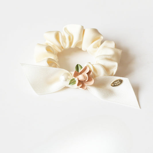 Rose Large Intestine Hair Tie - Trendy Elegant Elastic Band for Women's Hair Ties, Premium Hair Accessory