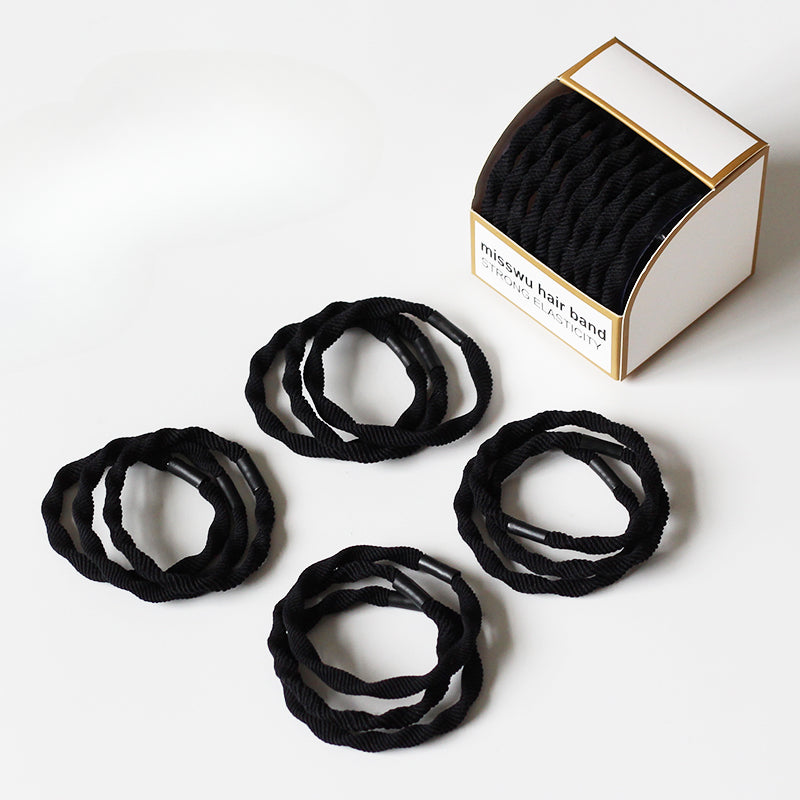Set Of Ten Hair Ties, High-Elasticity And Durable For Women To Tie Hair