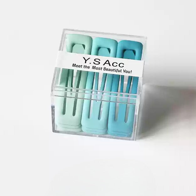 Boxed Hair Clips Women Side BB Clips Trendy New Elegant Hair Accessory Bangs Clips