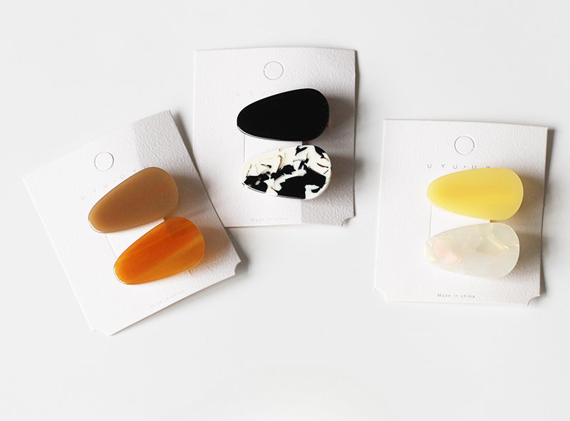 Set Of Two Hair Clips, Trendy And Stylish For Women To Style Hair