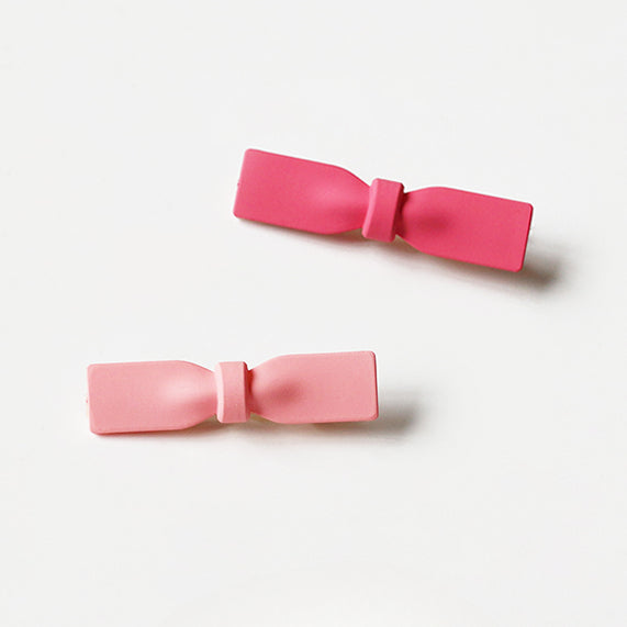 Pink Hair Clip Cute Side Accessory Playful Design For Women Girly Hairpin