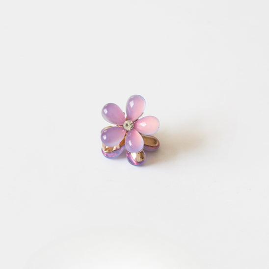 Faux Crystal Mini Claw Clips - Trendy Elegant Small Shark Clips, Bang Clips and Hair Accessories
