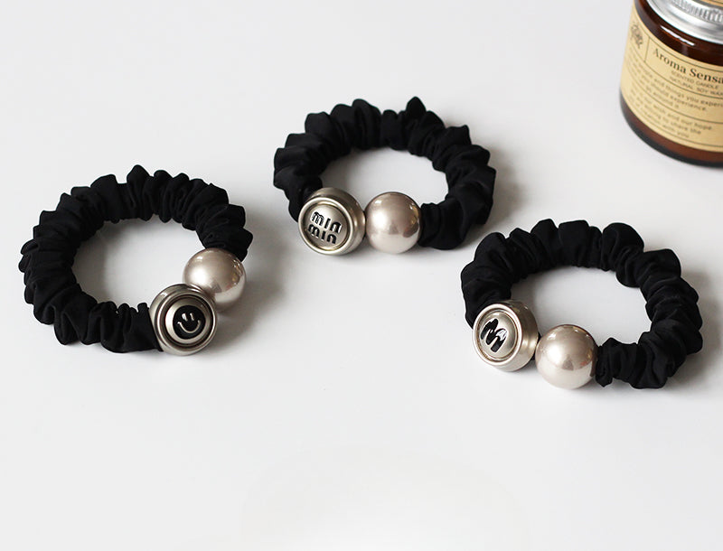Faux Pearl Hair Ties, Elegant And Trendy For Women To Style Hair