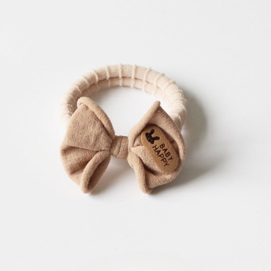 Brown Bow Hair Ties, Seamless And Stylish For Women To Tie Hair