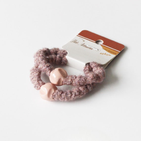 Knitted Wave Hair Ties, High-End And Durable For Women To Tie Hair