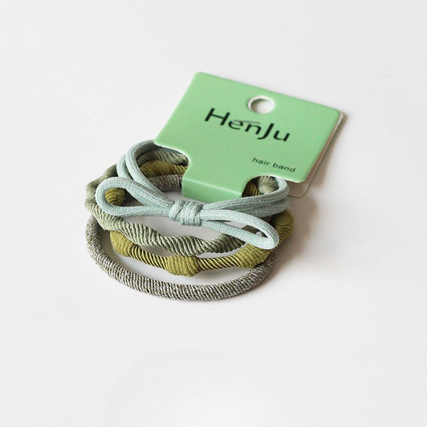 Candy-colored Hair Tie, Trendy Elastic for Hairstyles, Minimalist Cute Hair Accessory for Women