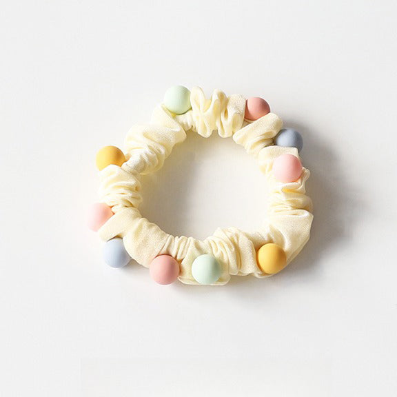 Candy-colored Hair Tie, New High-end Cute Hair Loop, Elastic Hair Accessory