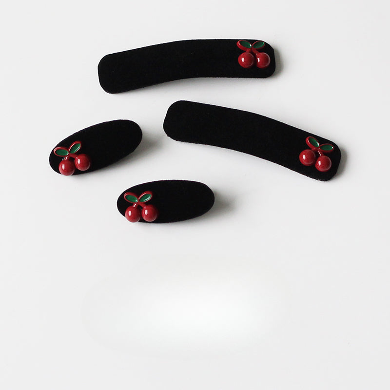 Cherry Hair Clips - Side Clips, Bang Clips, Forehair Clips, Duckbill Clips for Women, 2024 New Premium Hair Accessories