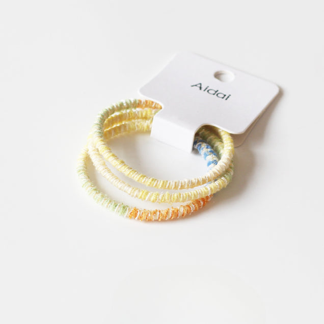 Set Of Three Hair Ties, High-Elasticity And Durable For Women To Tie Hair