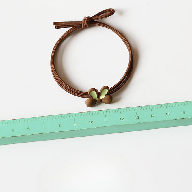 Bunny Ears Hair Tie - Women's Trendy New Elegant Hair Band, Simple Cute Elastic for Women's Hair Ties