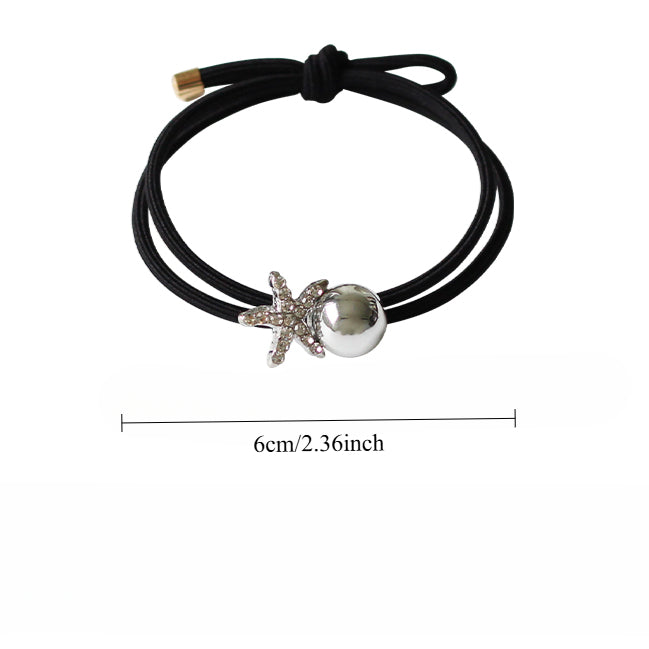 Starfish Hair Tie - 2024 New Trendy Hair Band, High Elasticity Durable Hair Loop