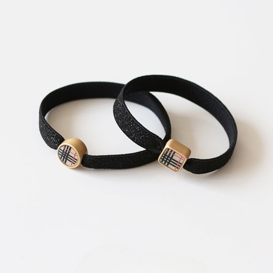 Geometric Pendant Hair Ties, High-Elasticity And Durable For Women To Tie Hair