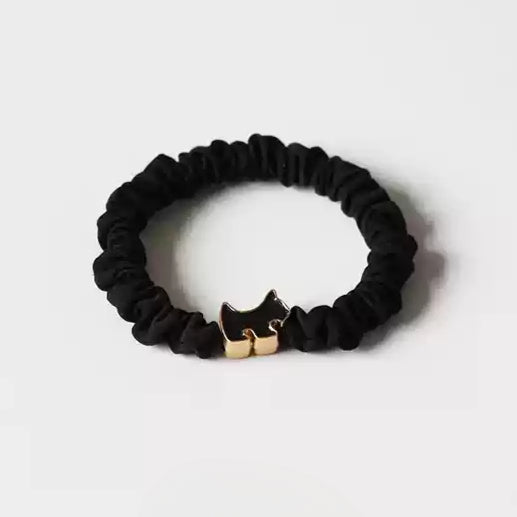 Puppy High Ponytail Hair Tie - Simple Elastic Band, High Elasticity Hair Loop for Women, Exquisite Hair Accessory
