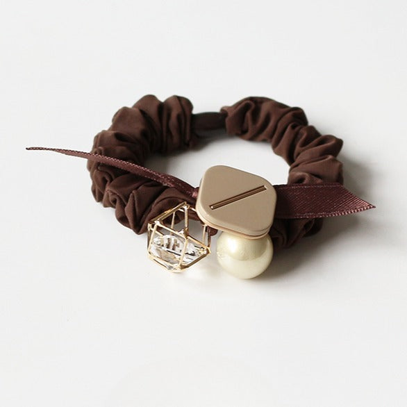 Premium Hair Tie - Trendy 2023 New Hair Band, Japanese and Korean Inspired Thick Elastic Band for Women's Hair Ties