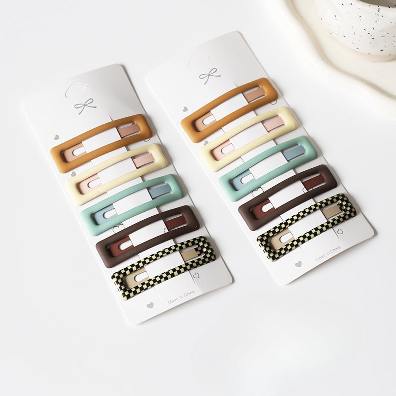 Set Of Five Hair Clips, Trendy And Stylish For Women To Manage Hair