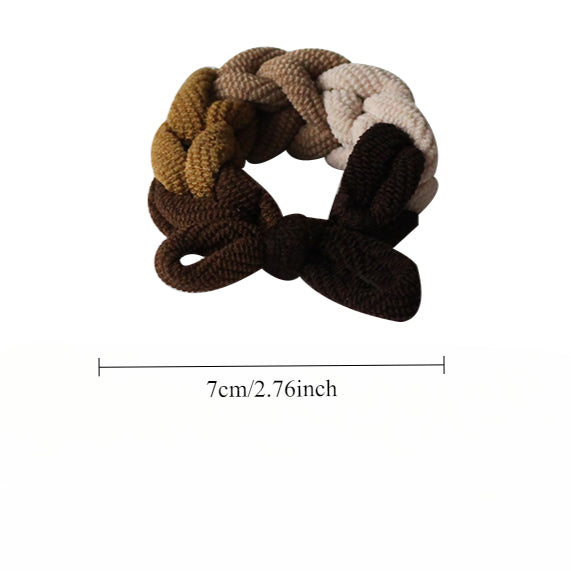 Knitted Hair Ties, Trendy And Durable For Women To Tie Hair