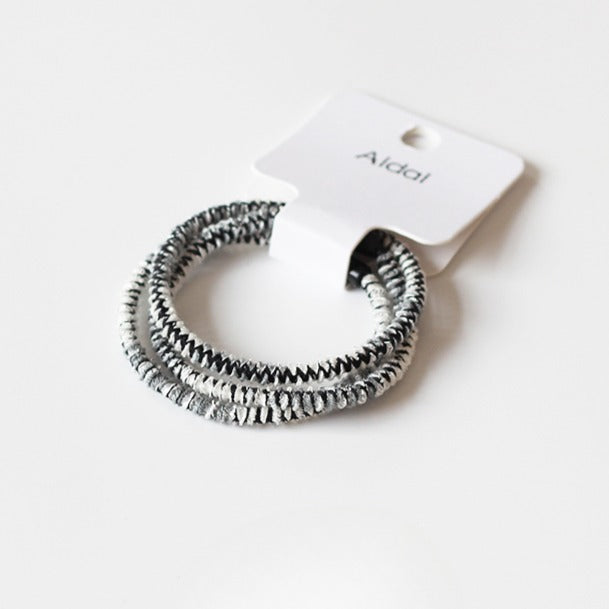 Set Of Three Hair Ties, High-Elasticity And Durable For Women To Tie Hair