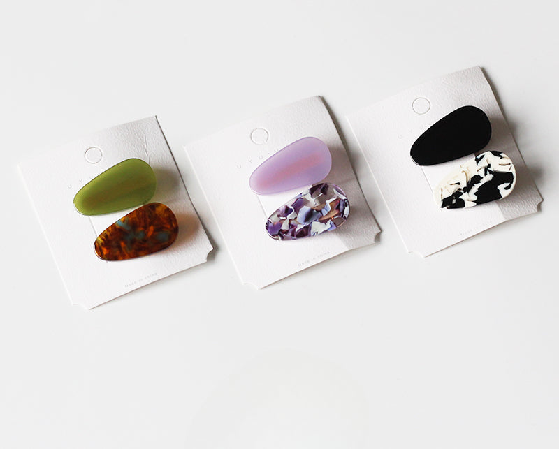 Set Of Two Hair Clips, Trendy And Stylish For Women To Style Hair