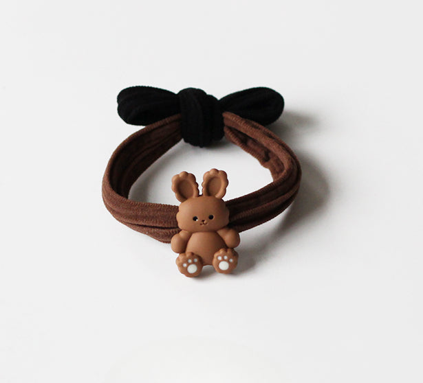 Bunny Hair Tie, 2024 New High-end Seamless Hair Loop, Cute Elastic for Women's Hairstyles