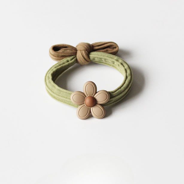 Flower Hair Ties, Seamless And Stylish For Women To Tie Hair