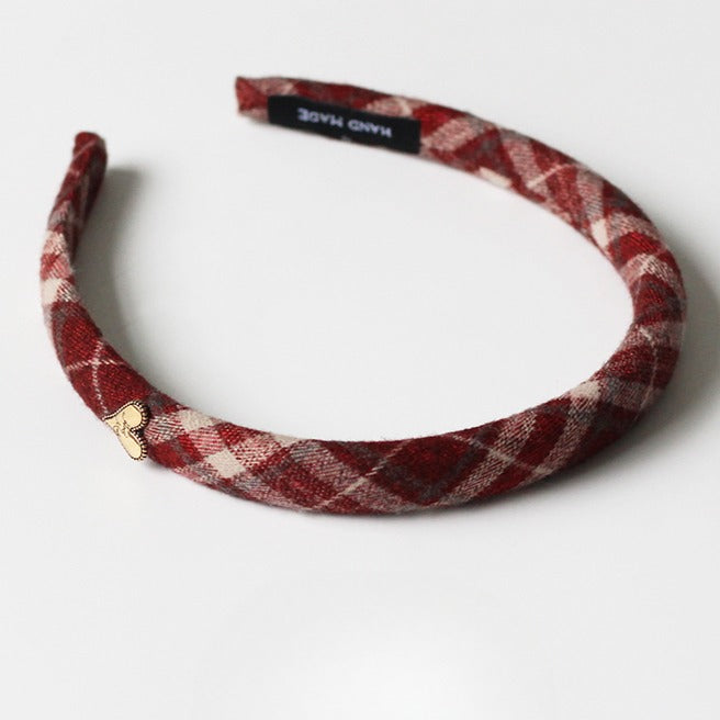 Heart Stripe Headband, High-End Hair Accessory For Various Occasions.