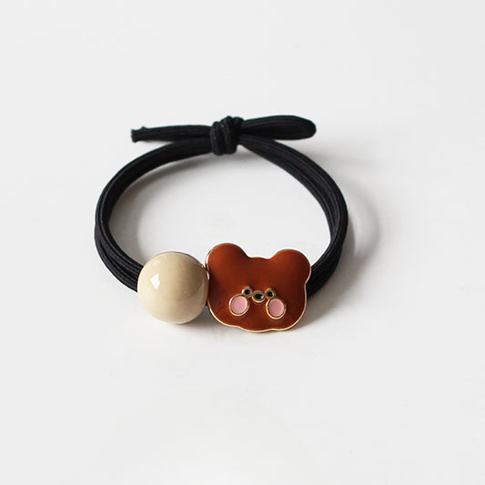 Bunny Hair Ties - Trendy Elegant Elastic Bands, High Elasticity Hair Ties for Kids, Cute Hair Holders and Women's Hair Accessories