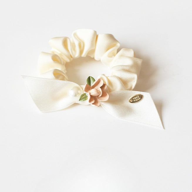 Rose Large Intestine Hair Tie - Trendy Elegant Elastic Band for Women's Hair Ties, Premium Hair Accessory