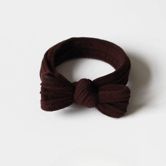 Bow Hair Tie High Elasticity Durable Hairband Simple Hair Accessory For Women Stylish Hair Rope