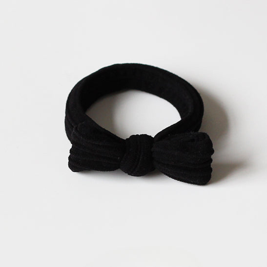 Bow Hair Tie High Elasticity Durable Hairband Simple Hair Accessory For Women Stylish Hair Rope