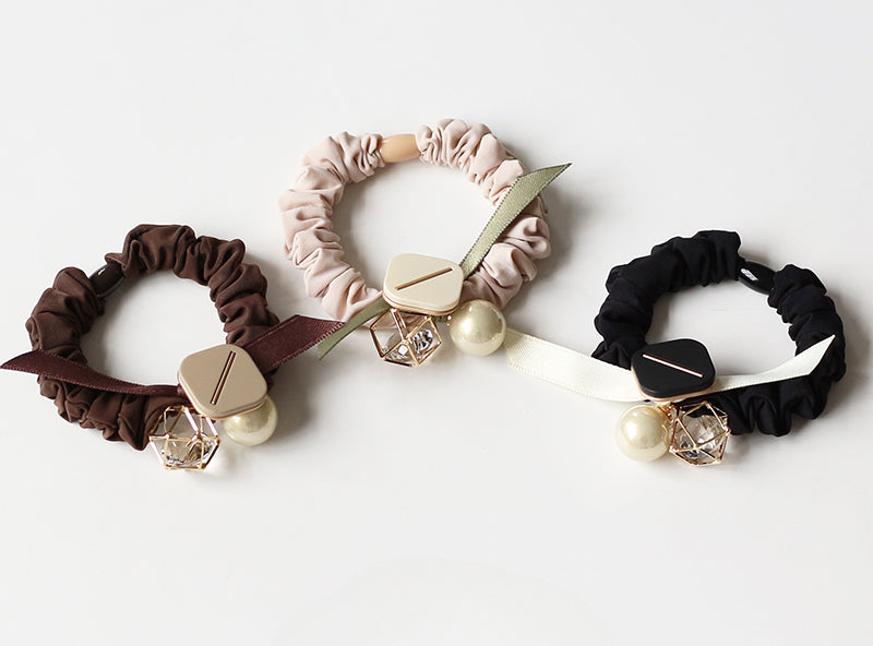 Premium Hair Tie - Trendy 2023 New Hair Band, Japanese and Korean Inspired Thick Elastic Band for Women's Hair Ties