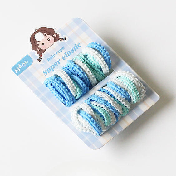 Dopamine Hair Tie Simple Headband New High-End Ponytail Band Women Elastic Hair Accessory
