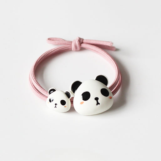 Panda Hair Tie - Cute Trendy Elegant Hair Band for Women, Unique Design Elastic Band for Tying Hair and Hair Holder