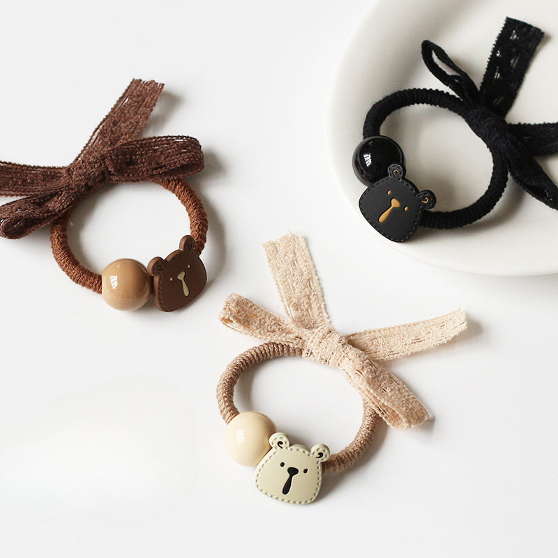 Cute Bear Hair Ties, Trendy And Stylish For Women To Tie Hair