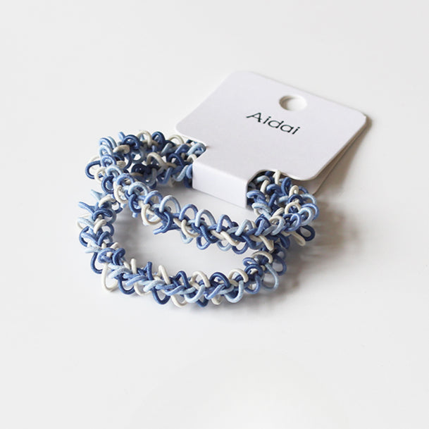 Openwork Knit Hair Ties, Durable And Stylish For Women To Style Hair