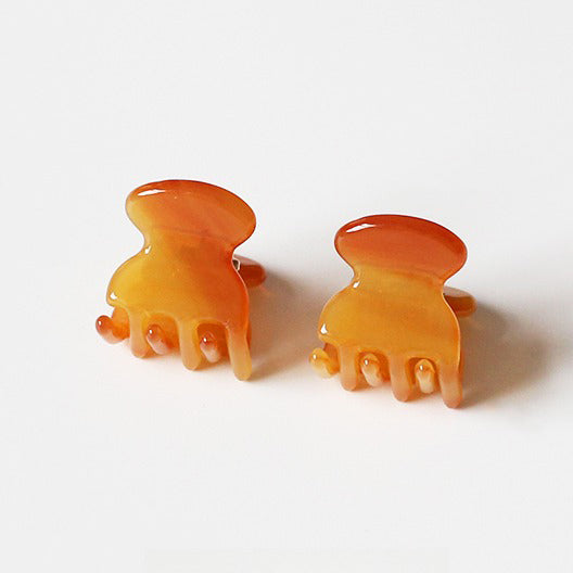 Small Claw Clip, Trendy and Elegant Acrylic Hair Accessory (1.7cm)
