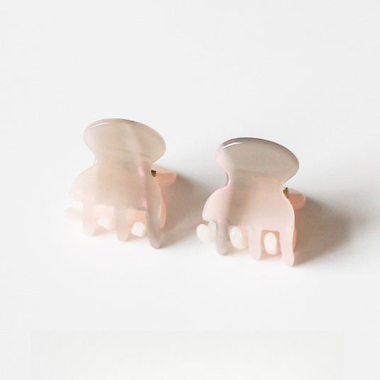 Small Claw Clip, Trendy and Elegant Acrylic Hair Accessory (1.7cm)