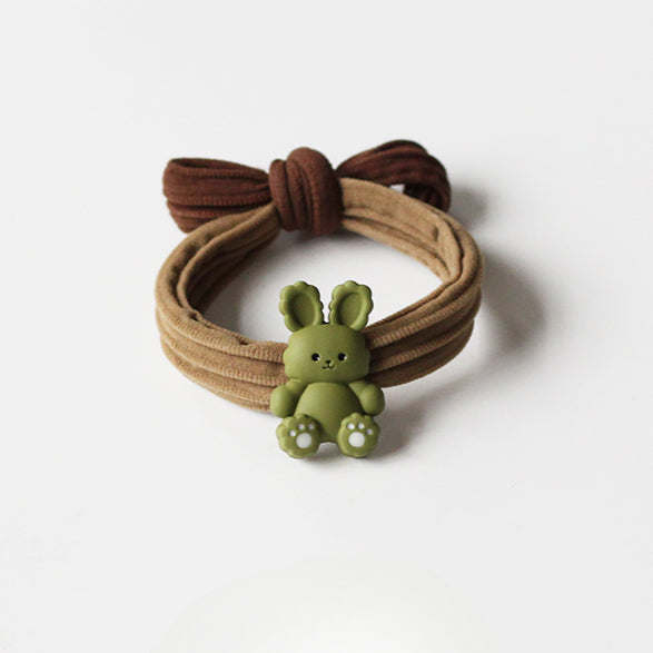 Bunny Hair Tie, 2024 New High-end Seamless Hair Loop, Cute Elastic for Women's Hairstyles