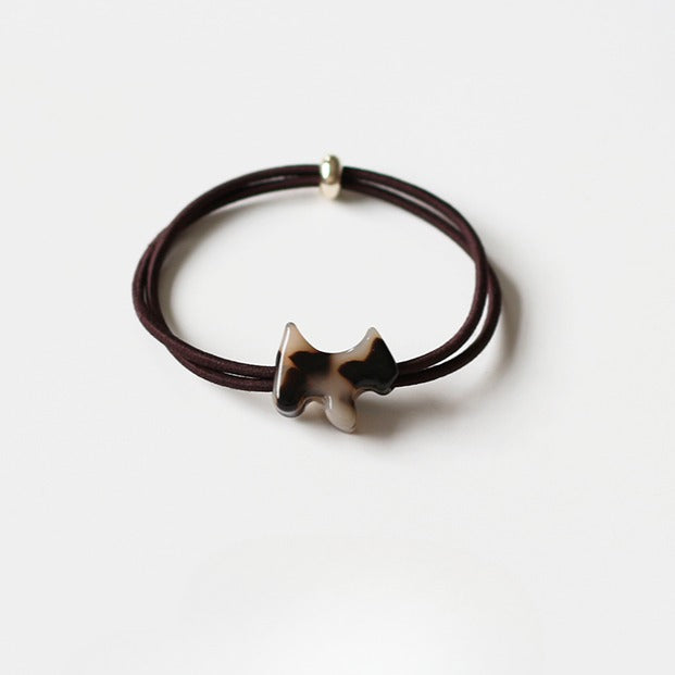 Heart Hair Tie for Women - Simple New Design Elastic Band,Elegant Hair Ties and Small Elastic Hair Loop
