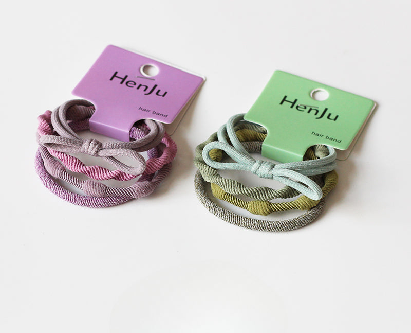 Candy-colored Hair Tie, Trendy Elastic for Hairstyles, Minimalist Cute Hair Accessory for Women