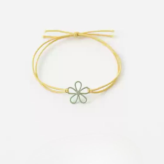 Fresh and Elegant Hair Ties for Women - Korean Trendy Hollow Flower Minimalist Hair Loops and Ponytail Elastic Bands