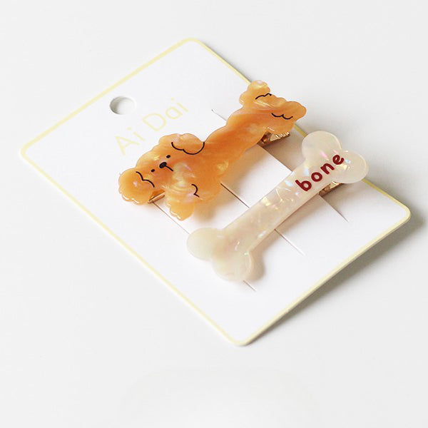 Kitten Bang Hair Clips - Cute Side Clips for Women, New Hairpins and Duckbill Clips