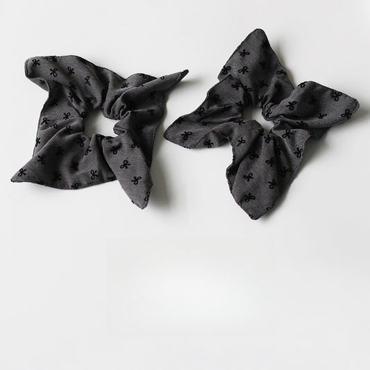 Square Scarf Bow Hair Tie, High Elasticity Durable Hair Band, 2024 New High-end Hair Loop for Tying Hair