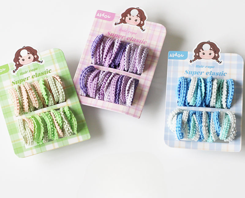 Dopamine Hair Tie Simple Headband New High-End Ponytail Band Women Elastic Hair Accessory
