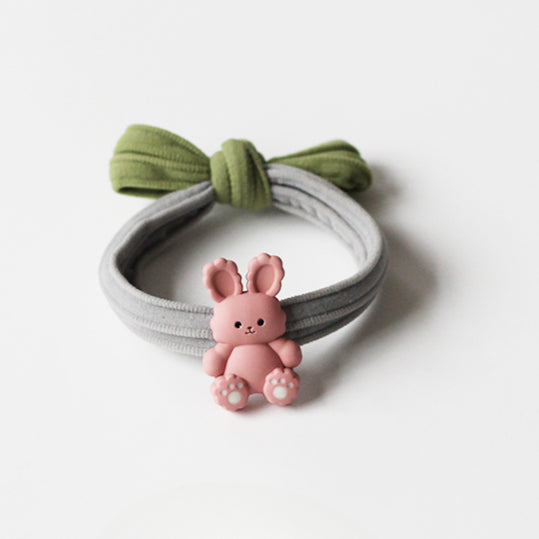 Bunny Hair Tie, 2024 New High-end Seamless Hair Loop, Cute Elastic for Women's Hairstyles