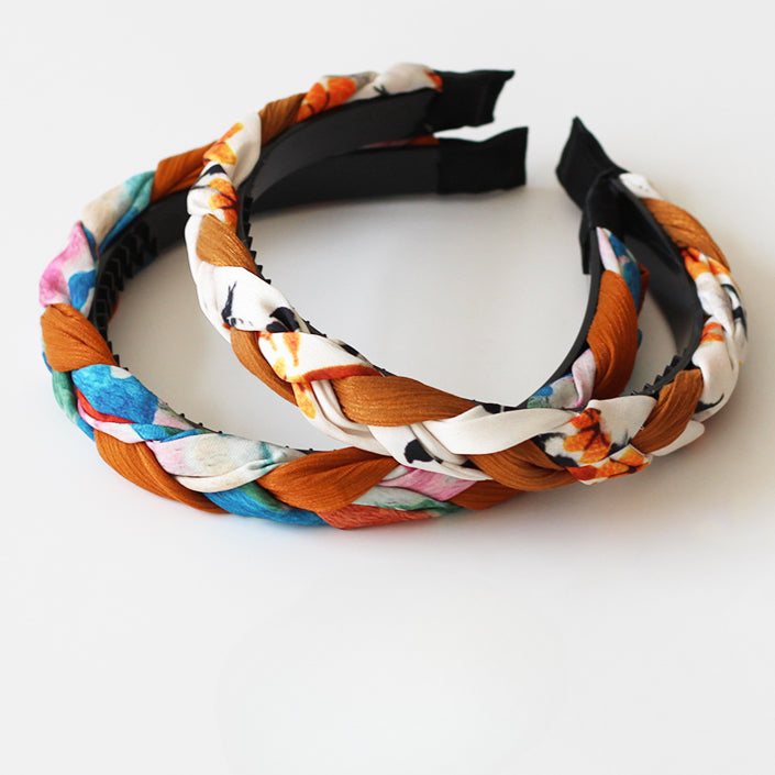 Colorful Twist Headband Stylish Hair Accessory High-End Design For Women Perfect For Makeup Or Daily Use
